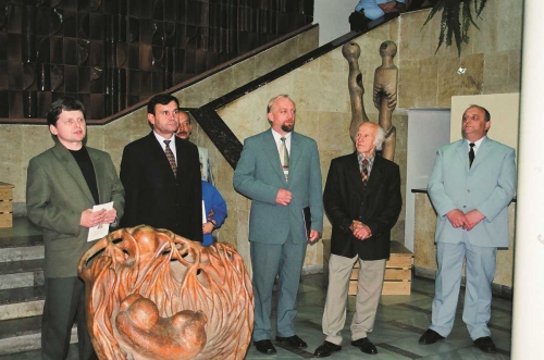 Wystawa indywidualna H.Burzeca w Międzyrzecu Podlaskim 2001r.